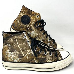 Converse Chuck 70 Shoes HI Black Saffron White High Top Nature Size 168558C